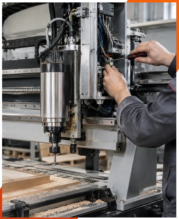 Ремонт ЧПУ-станков по дереву в Красноярске от 5080 р. | ЮнионикРу