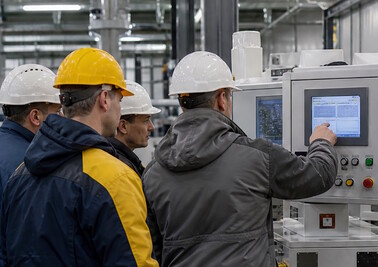Инструктаж операторов на объекте клиента